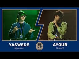 Looping World Championship 🇧🇪 Yaswede vs Ayoub 🇫🇷 Vocal Music Soundclash - Quarterfinal 2023