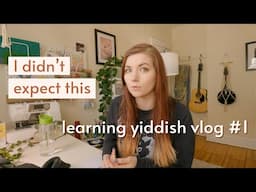 A Surprising Start | Learning Yiddish Vlog 1 | Workers Circle Yiddish Classes Online