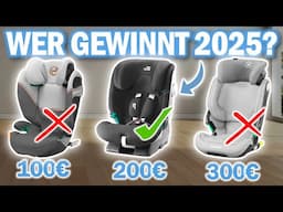 AUTO KINDERSITZE kaufen: Top 3 Kindersitze 2025 im Vergleich!