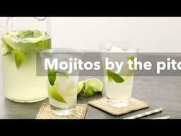 Mojitos by the pitcher