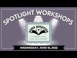 SSBE Shop @home - Karen Burniston Spotlight