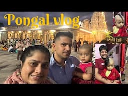 Pongal vlog | Anvi’s first மொட்டை | Nadhira vlog tamil | Australia tamil vlog