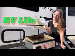 Update On Rv Living In My Flagstaff E-Pro 15tb And Cooking On The Griddle #rvlife