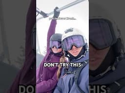 Chairlift Secrets: Never Drop the Safety Bar!