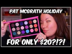 75% off Pat Mcgrath Holiday Palette BUT is it worth it?! | GRWM