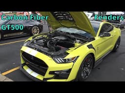 Ford Shelby GT 500 Mustang - Ford Test Car with Anderson Composites Carbon Fiber - Burridge Car Show