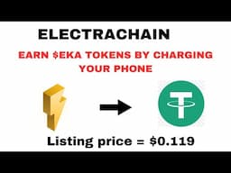 EKA TOKEN|| CHARGE TO EARN || ELECTRACHAIN