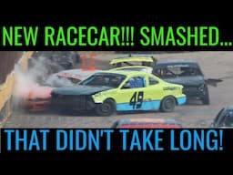 New BUDGET Racecar! // OUCH! First race DOESN'T END WELL...