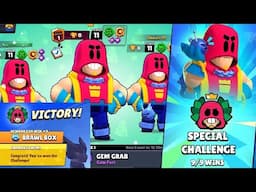 Brawl Stars: 9-0 GROM Special Challenge (Unlocking new epic brawler for free)