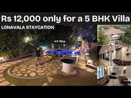 Budget- Friendly Villa Near Lonavala Station | 5 BHK Villa for Family and Group