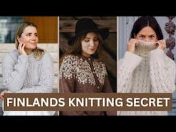 Discover the Magic of Finnish Knitting: 13 Knitting Patterns & Designers 🇫🇮🌟