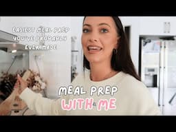 MEAL PREP - PROBABLY THE EASIEST YOU'VE EVER SEEN! *AUSSIE MUM VLOGGER*