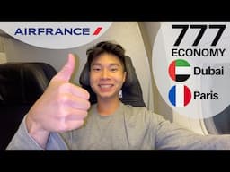 AIR FRANCE 777 ECONOMY: Yeah or Nah 👍🏼 / 👎🏼 (Dubai to Paris)