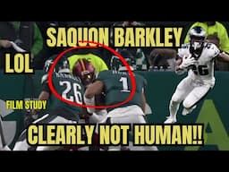 Study: Philly Eagles MVP Saquon Barkley IS NOT HUMAN!! | SELFLESS SUPERSTAR