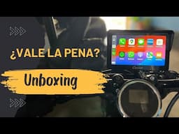 Unboxing Carpuride W702 en Español ¿Asistente en la moto?