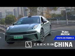 Visitamos la fábrica inteligente de ZEEKR en China, para conocer sobre la marca eléctrica premium