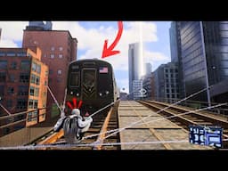 Mind-Blowing Test: Can I Stop the Train Like in the Movie? Marvel's Spider-Man 2