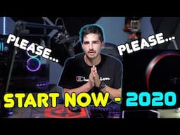 How to start a youtube channel with 0 subs in 2020 (is it to late?)