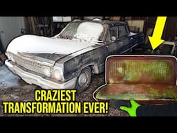 Cleaning A 63 Year Old Barn Find! | Craziest Transformation EVER!