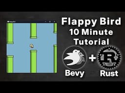 Making a Flappy Bird Game with Bevy & Rust in under 10 Minutes