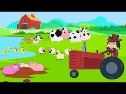 Old MacDonald Had A Farm -  Animation English Nursery Rhymes & Songs for children