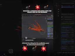 🎯Epic Window Explosion VFX | Breakdown utilizing KHAOS Add-on #b3d #blender3d #vfx #3d #aftereffects