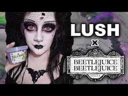 THE (GOTH) JUICE IS LOOSE. Lush x Beetlejuice Unboxing! | Black Friday