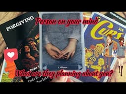 Person on your mind : What are they planning about you?🥰❤️ Hindi tarot card reading | Love tarot