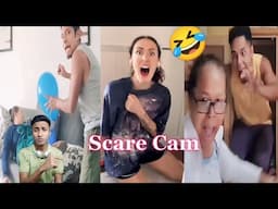 BEST SCARE CAM Priceless Reactions 2024👻 Funny Videos TikTok🤣🤣