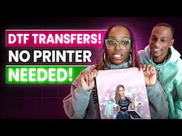 DTF PRINTING ON A BUDGET: How To Start & Sell Transfers With No Printer