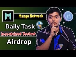 Testnet Airdrop Confirmed - Mango Network Incentivized Testnet Airdrop 🤑| Mango Airdrop Step 2025 🚀