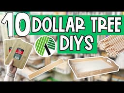 Grab Dollar Tree supplies to make these brilliant DIYS!  Easy & Budget Friendly DIY Home Decor 2025