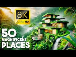 50 MAGNIFICENT PLACES TO VISIT 8K VIDEO ULTRA HD #8K