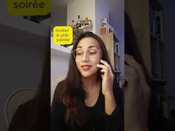 Inviter une amie (au téléphone)