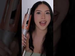 This automatic hair curler is so cool!😭😍 #haircurling #haircurler #hairvideos