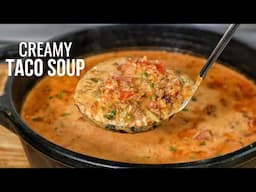 The BEST Creamy Soup for Taco Lovers!