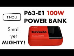 INIU P63-E1 Cougar Power Bank Review - #INIU #INIUCougar #INIUCougarP63 #iniu