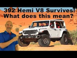 Mopar 392 Hemi V8 Survives! Continuing into 2025! Will Stellantis save the Hemi V8s after all?