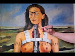 Frida Kahlo The Broken Column Oil Painting Reproduction