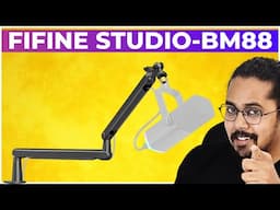 Fifine bm88 boom arm stand review | Best Mic stand for youtuber and gamer