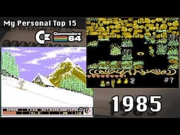 My Personal Top 15 C64 Games From 1985