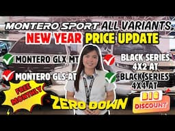 NEW UPDATED PROMO PARA SA MONTERO VARIANTS! SIMULA BASE MODEL HANGGANG TOP OF THE LINE!