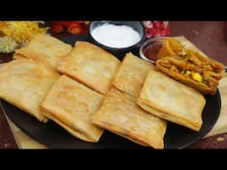 Chicken Fajita Parcel | Delicious Chicken Snacks Recipe | Crispy 🍗 Chicken Fajita Box Parcels