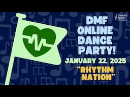 "Rhythm Nation" Online Dance Party on January 22, 2025