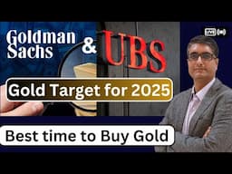 🔥Goldman Sachs and UBS announced new Gold targets for 2025 | Gold Price analysis