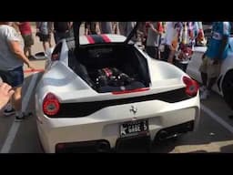 Ferrari 458 Speciale - HUGE REVS!