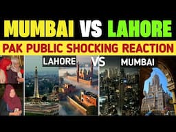 MUMBAI 🇮🇳❤️ VS LAHORE 🇵🇰❤️ | Pak Public Reaction | Team Swag | Dream City