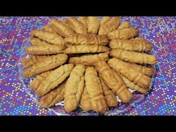 طريقة تحضير أشهى معكرون بزيت الزيتون The Best Anise Cookies (Maakroun) with Olive Oil Recipe