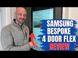 NEW Samsung Bespoke 4 Door Flex with FAMILY HUB Refrigerator HONEST REVIEW - Is It Worth It?