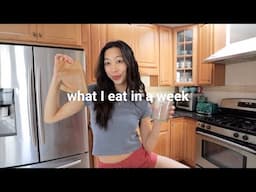 What i eat in a week 🍵 *realistic + simple home-cooked meals*